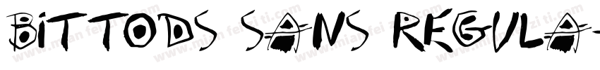 Bittods Sans Regula字体转换
